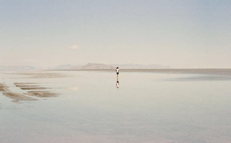 Walking on the lake